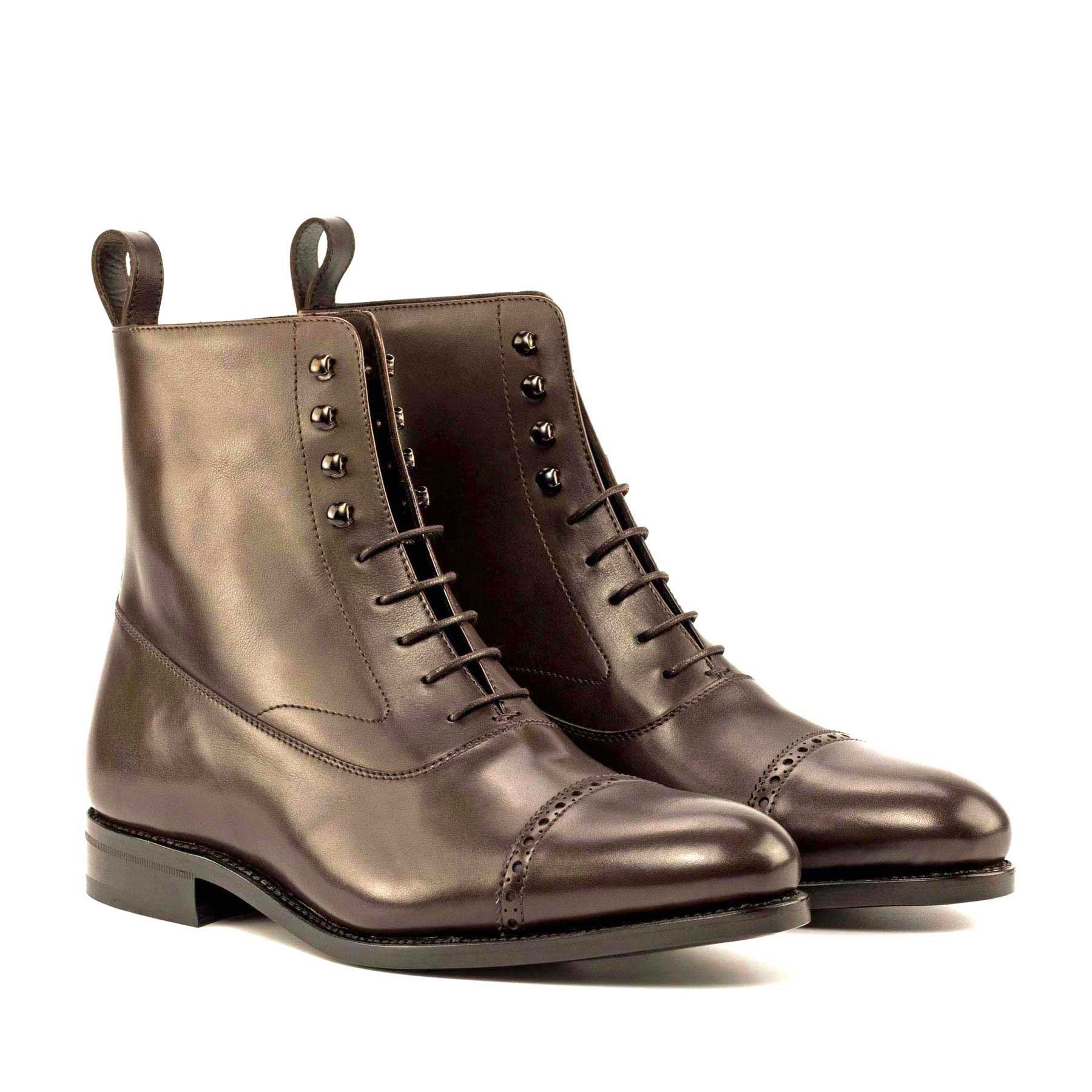 Custom Balmoral Boots Handcrafted Tailored Elegance 7.5