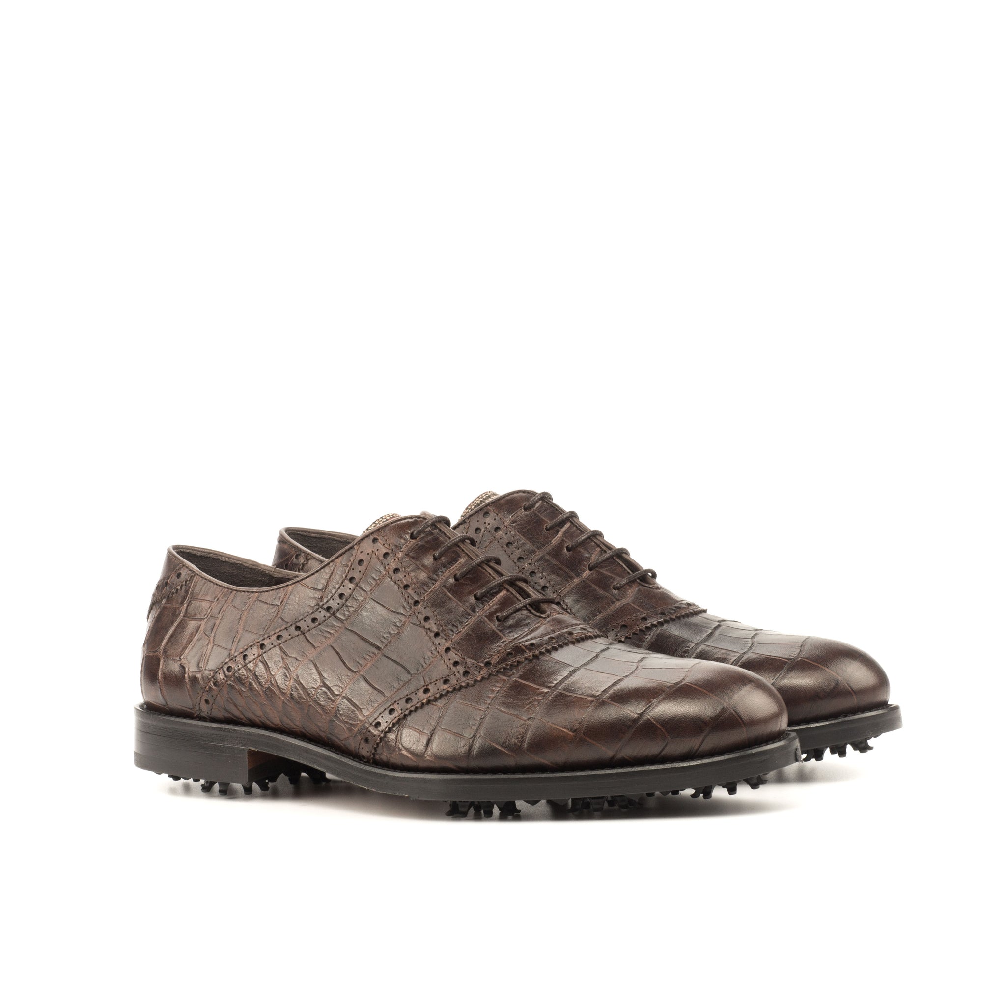 Saddle oxford golf shoes online