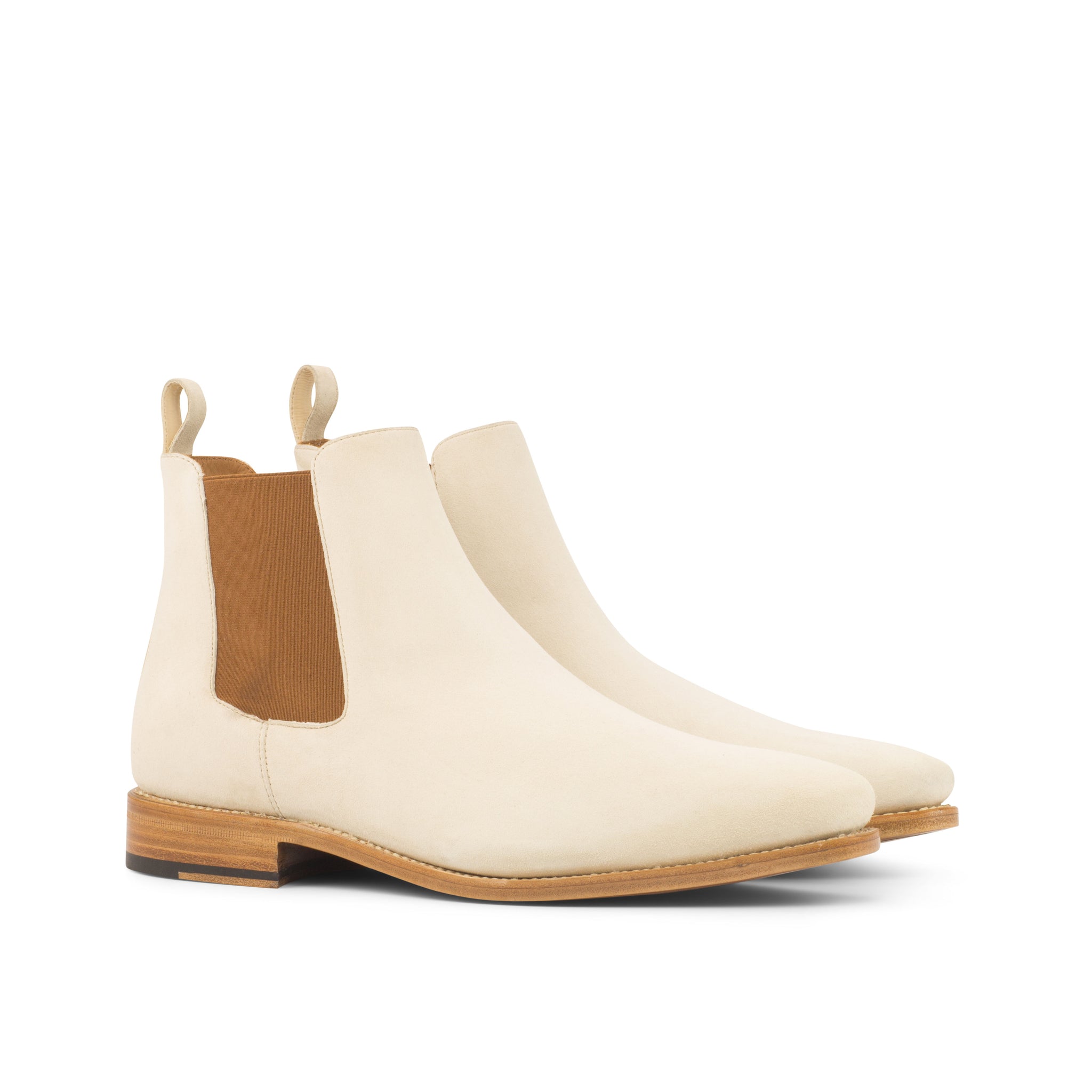 Chelsea boots sand suede fashion