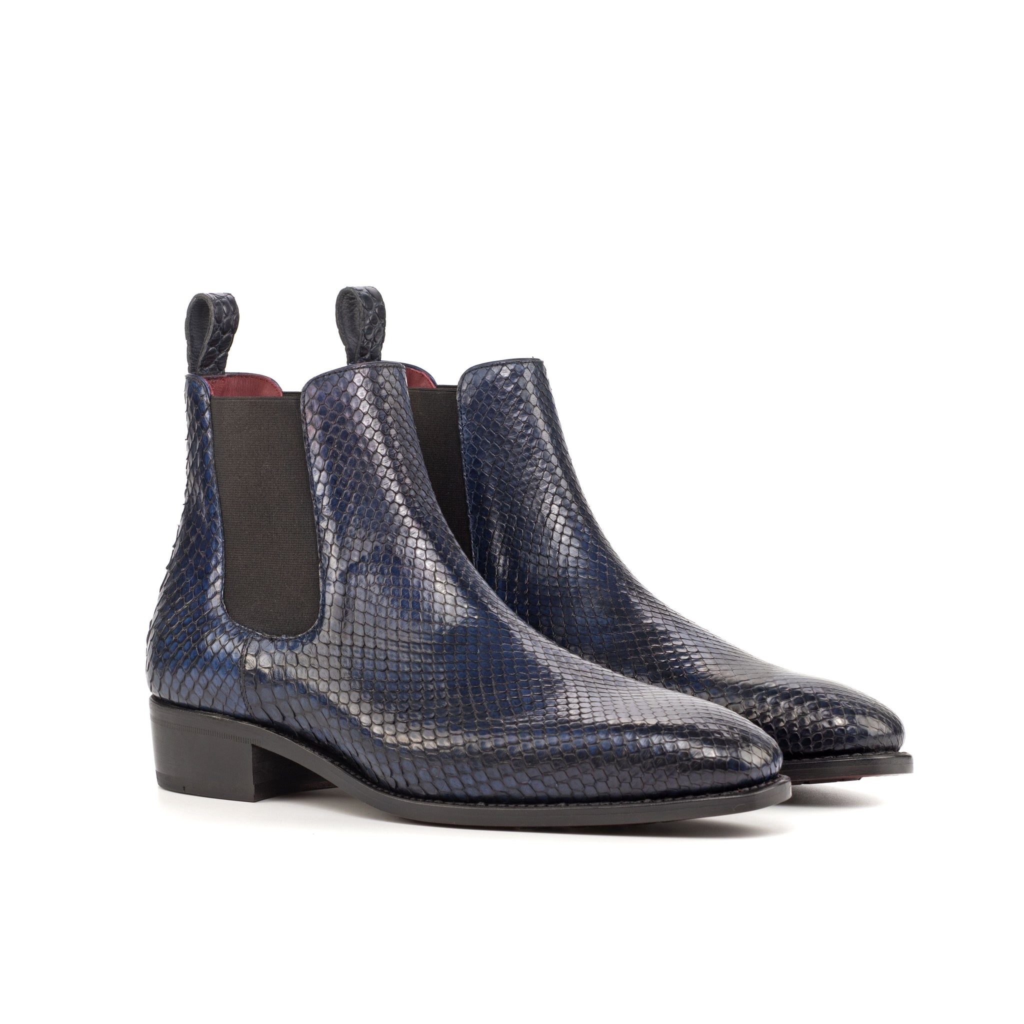 Navy Chelsea Boots - Shoes –