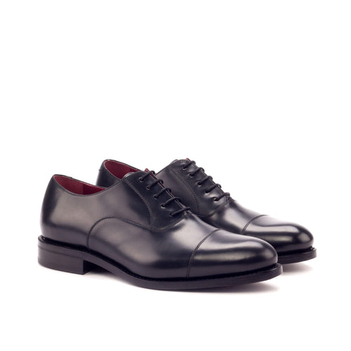 Classic Black Leather Oxford - Oxford 